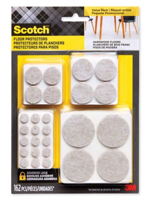 3M SP845-NA Scotch™ Felt Pads Value Pack - Assorted S-24647 - Uline