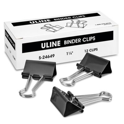 Binder Clips - Medium S-24649 - Uline