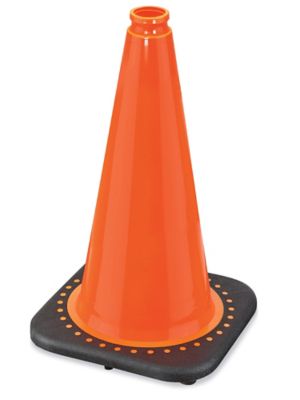  Heavy Duty Standard Traffic Cones - 18"
