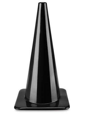 Colored Traffic Cone - 28", Black S-24656BL