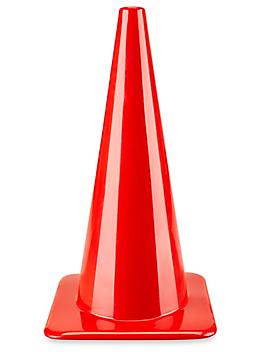 Colored Traffic Cone - 28", Red S-24656R