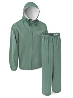 Green cheap rain suit