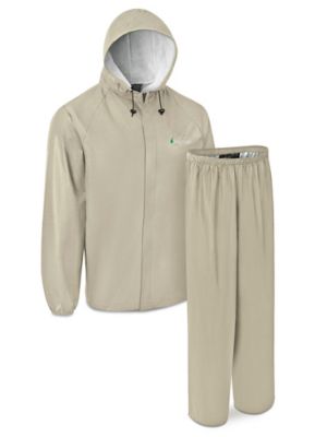 Frogg Toggs Rain Suit Set Pants Mens XL/XXL Beige Outdoors Waterproof  Fishing