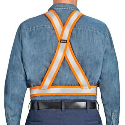 Hi Vis Breakaway Safety Sash Belt S 24665 Uline