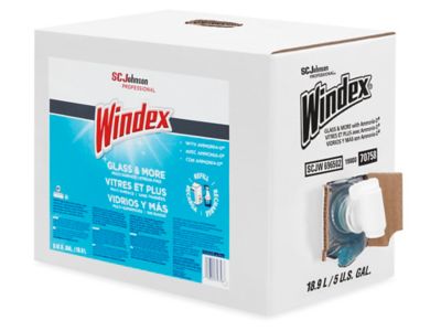 WINDEX GLASS CLEANER REFILL 1GAL — broomtotherescue