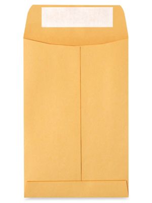 Self-Seal Envelopes Bulk Pack - Kraft, 6 x 9" S-24696