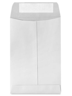 Self-Seal Envelopes Bulk Pack - White, 6 x 9" S-24697