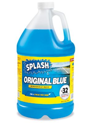 Splash® Windshield Washer Fluid +32°F - 1 Gallon Bottle S-24707 - Uline