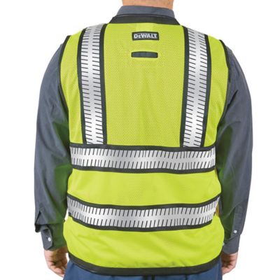 Class 2 DeWalt® Managers' Hi-Vis Safety Vest - XL S-24709-X - Uline