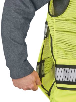 Class 2 DeWalt® Managers' Hi-Vis Safety Vest - XL S-24709-X - Uline
