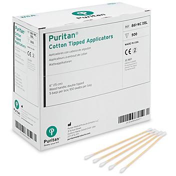 Cotton Tipped Applicators - Dual Tipped, 6" S-24715