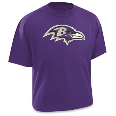 NFL Classic T Shirt Baltimore Ravens Large S 24721BAL L Uline