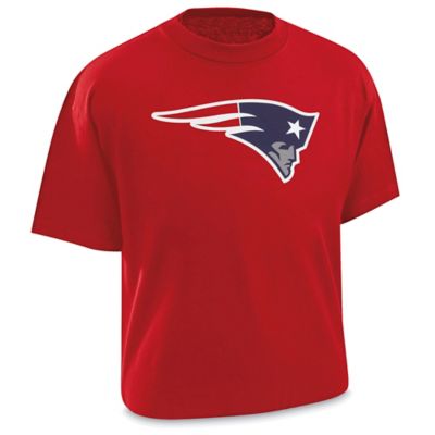 NFL T-Shirt - New England Patriots, XL S-24721NEP-X - Uline