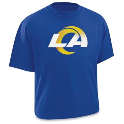 NFL T-Shirt - Los Angeles Rams, XL S-24721RAM-X - Uline