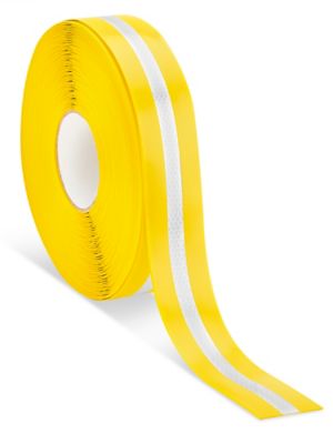 Mighty Line&reg; Reflective Deluxe Safety Tape - 2" x 75', Yellow/Reflective S-24726