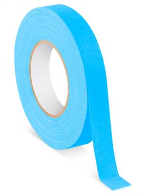 Gaffer's Tape - 1" x 50 yds, Fluorescent Blue S-24747FB