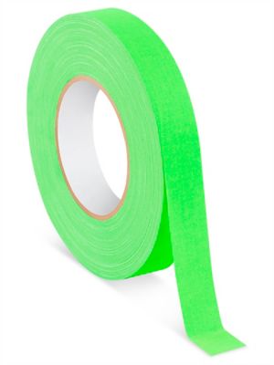 Gaffer's Tape - 1" x 50 yds, Fluorescent Green S-24747FG