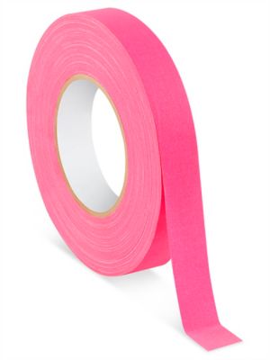 Gaffer's Tape - 1" x 50 yds, Fluorescent Pink S-24747FP