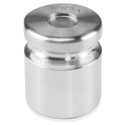 Stainless Steel Weight with NIST Traceable Certificate - Class 5, 100 g S-24785