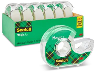3M 6122MP Scotch® Magic™ Tape with Dispenser - 3/4 x 18 yds S-24790 - Uline