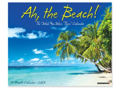 2023 Ah, The Beach Calendar S24799 Uline