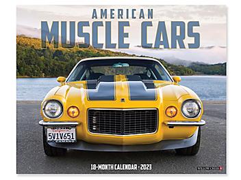 2023 American Muscle Cars Calendar S-24800