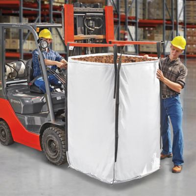 Bulk Bags - Open Top, Plain Bottom, 35 x 35 x 55" S-24812