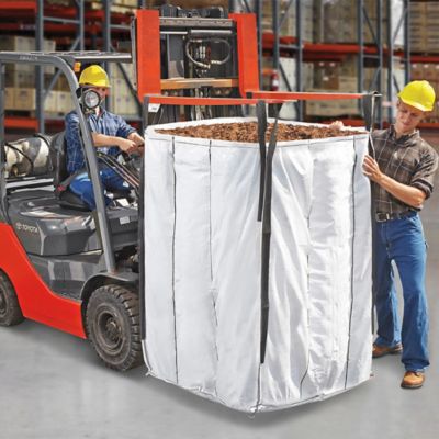 Bulk Bags - Open Top, Plain Bottom, 42 x 42 x 55&quot;