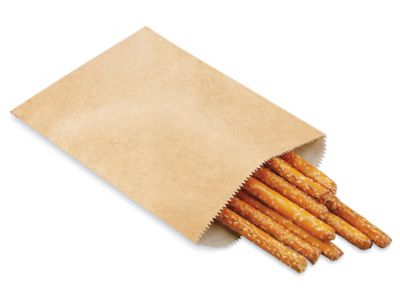 Deluxe Glassine Bags - 6 3/4 x 9 1/4", Kraft S-24867KRFT