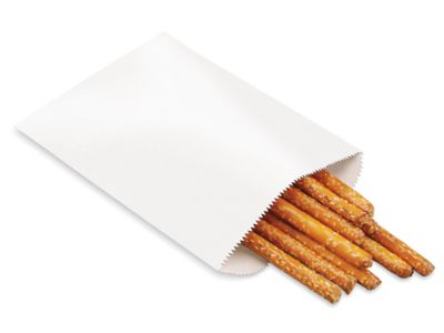 Deluxe Glassine Bags - 6 3/4 x 9 1/4", White S-24867W