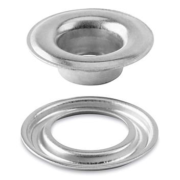 Grommets - Nickel-Plated Brass, 3/8" S-24874