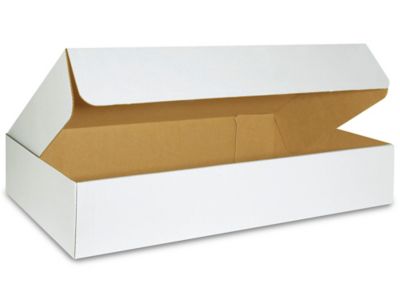 28 3/4 x 16 x 5" White Literature Mailers S-2488