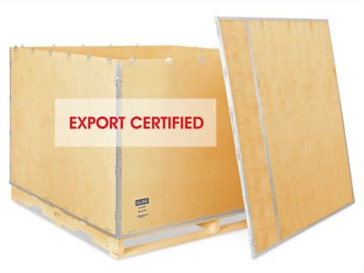 Wood Crate - 60 x 60 x 48" with Pallet S-24898