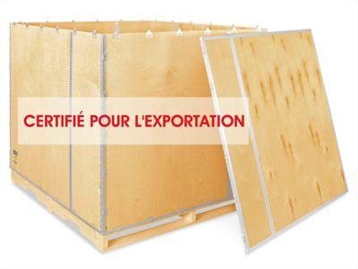 Wood Crate - 60 x 60 x 60" with Pallet S-24899