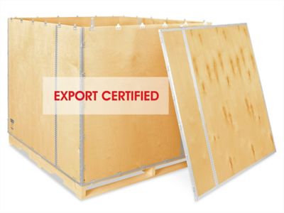Wood Crate - 60 x 60 x 60" with Pallet S-24899
