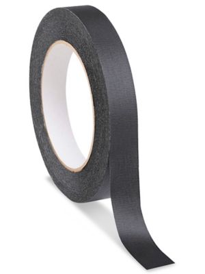 Masking Tape - 1 x 60 yds, Black - ULINE - 12 Rolls - S-2490BL