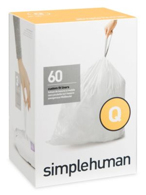 simplehuman Trash Liners Code Q S 24903 Uline