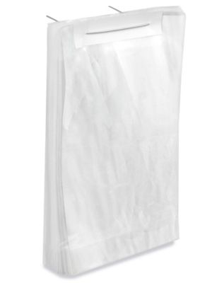 Wicketed Bags - 10 x 16 x 4 - ULINE - Carton of 1,000 - S-24908