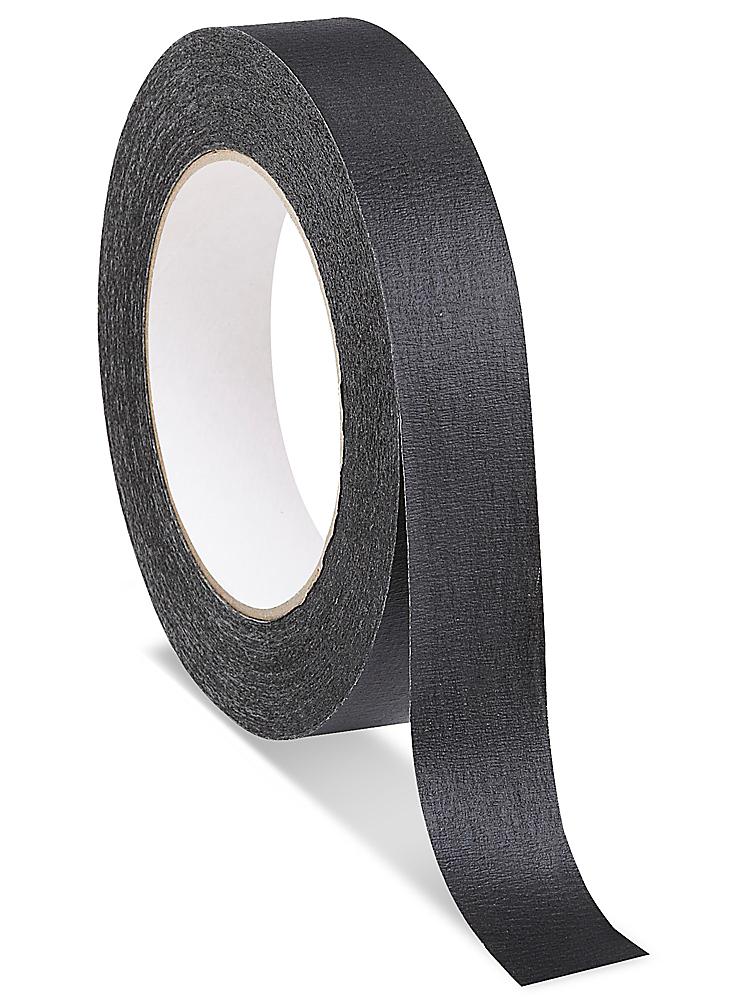 Masking Tape - 1 x 60 yds, Black S-2490BL - Uline