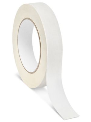 1 in x 60 yds White Colored Masking Tape