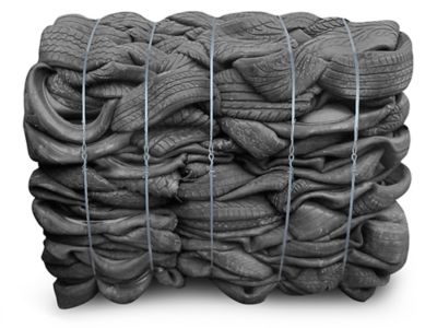 Galvanized Hand Tie Baling Wire - 12 gauge, 21' Length S-24914
