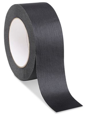 Masking Tape - 1 x 60 yds, Black - ULINE - 12 Rolls - S-2490BL
