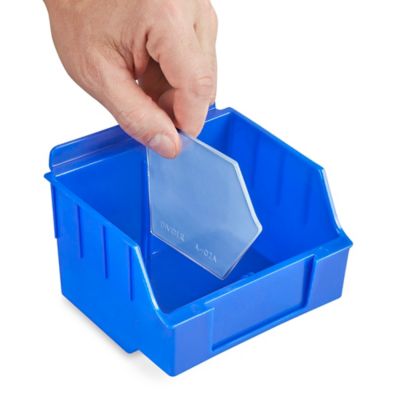 Clear Bin with Dividers