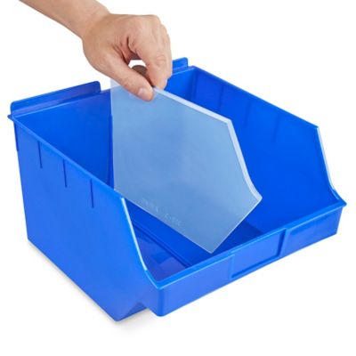 Dividers for Slatwall Colored Bins - 11 x 7