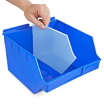 Dividers for Slatwall Colored Bins - 11 x 7" S-24939