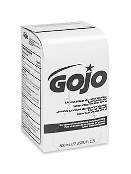 GOJO&reg; Antimicrobial Lotion Soap Refill Box - 800 mL S-24959