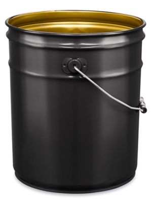 Screw Top Pail - 2.5 Gallon, Blue Lid S-18115BLU - Uline