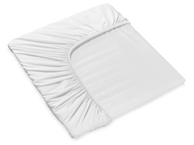 LEN Fitted sheet, white, 28x63 - IKEA