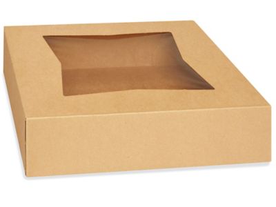 Magnetic Gift Boxes - 10 x 10 x 4 1/2, White - ULINE Canada - Carton of 10 - S-24096W