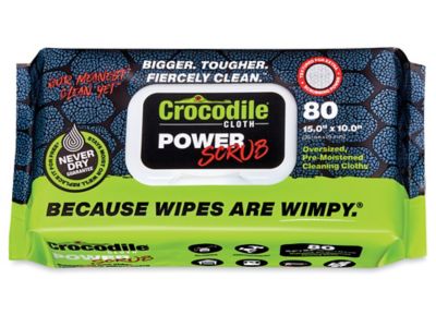 Crocodile Cloth® - Power Scrub, 80 ct S-25025 - Uline